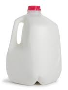 empty milk jug
